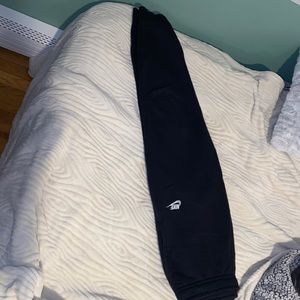 Black Nike joggers